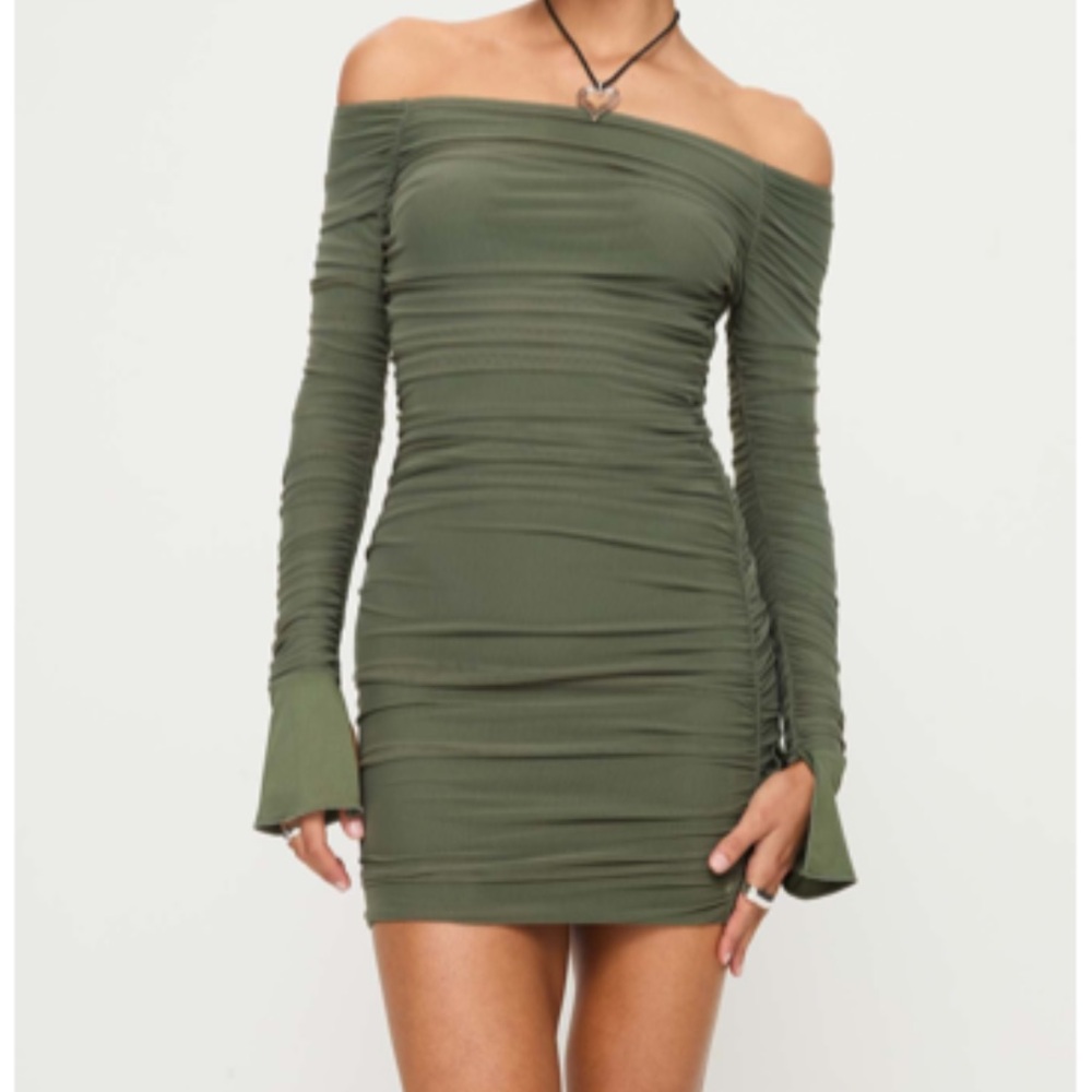 Princess Polly Olive Moreno Mini Dress
